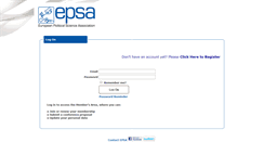 Desktop Screenshot of conference.epsanet.org