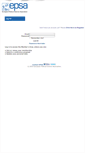 Mobile Screenshot of conference.epsanet.org
