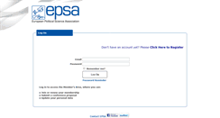 Desktop Screenshot of members.epsanet.org